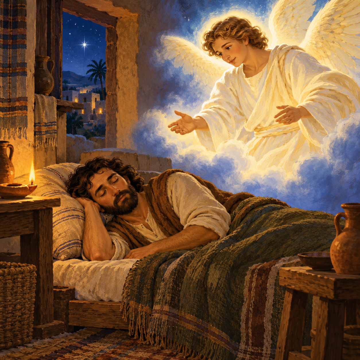 Joseph receives a reassuring message in a dream